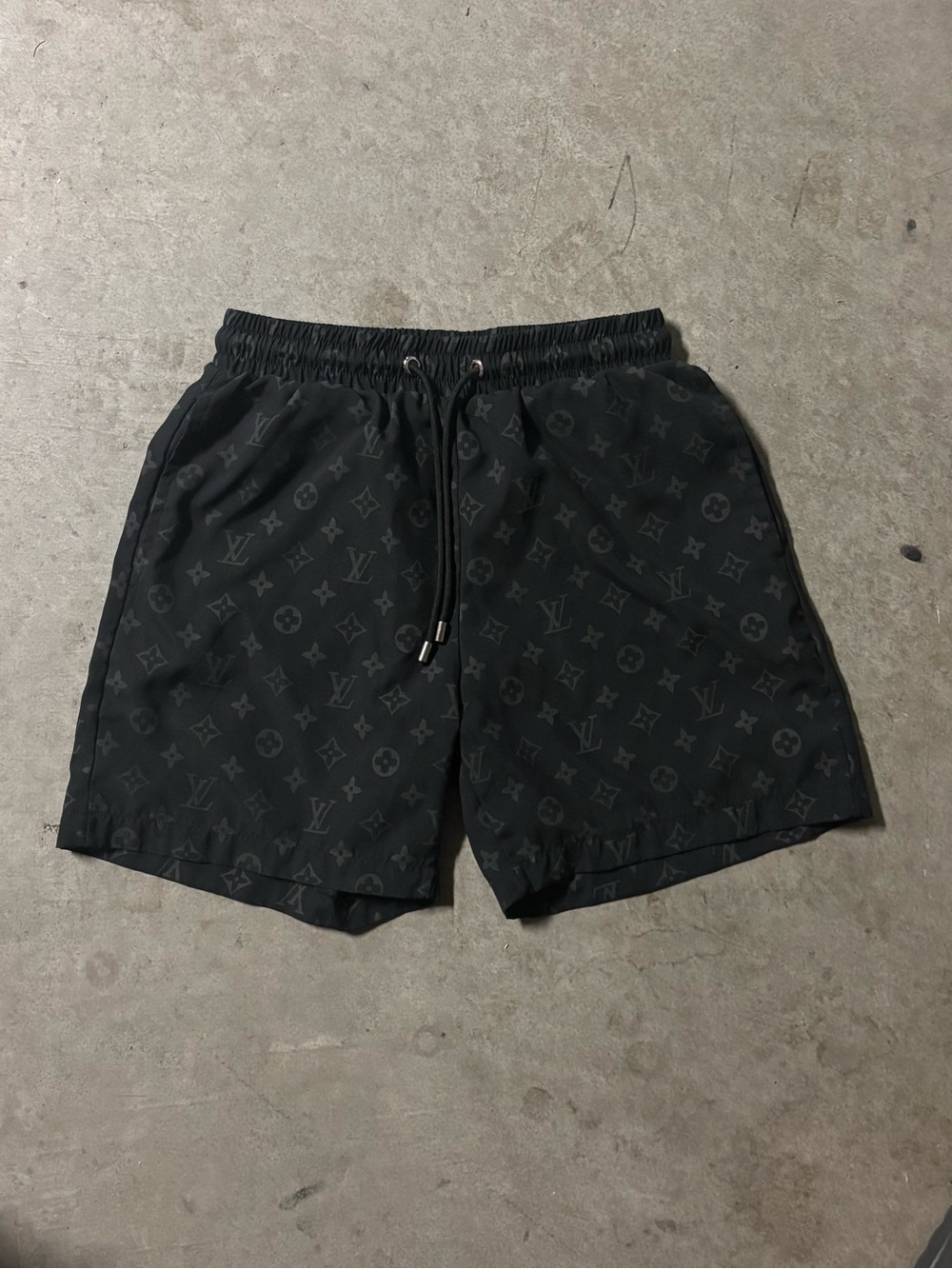Louis Vuitton Black Monogram Athletic Shorts